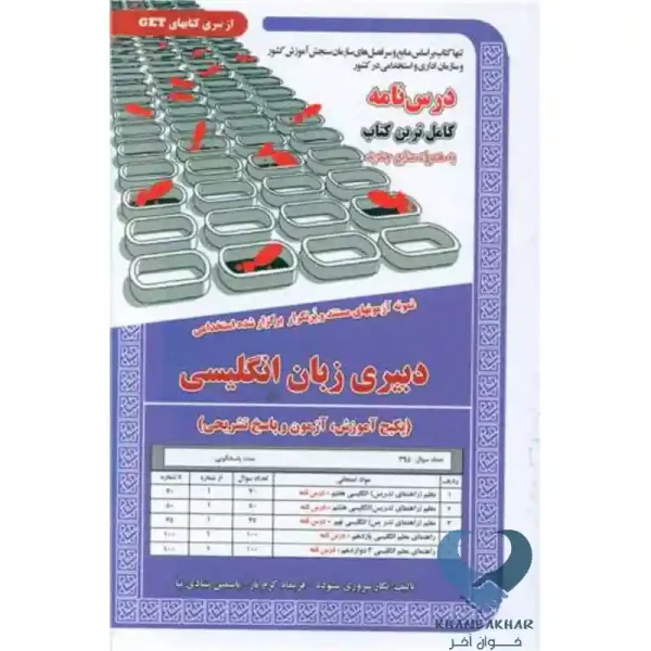 کتاب دبیری زبان انگلیسی (پکیج آموزش,آزمون و پاسخ تشریحی)