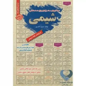 کتاب نمونه آزمون های مستند و پرتکرار برگزار شده استخدامی شیمی